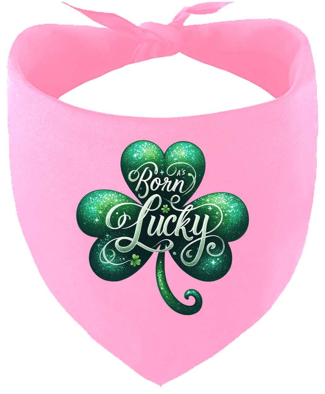 A's Born Lucky Pet Bandana