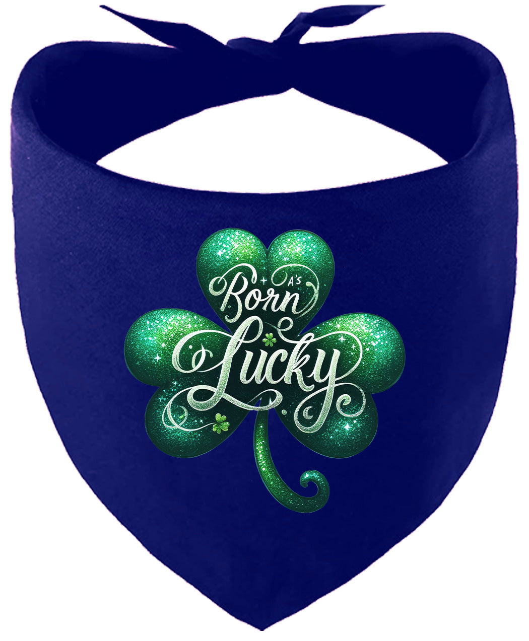 A's Born Lucky Pet Bandana