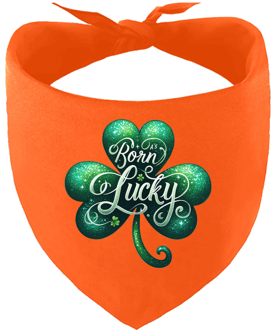 A's Born Lucky Pet Bandana