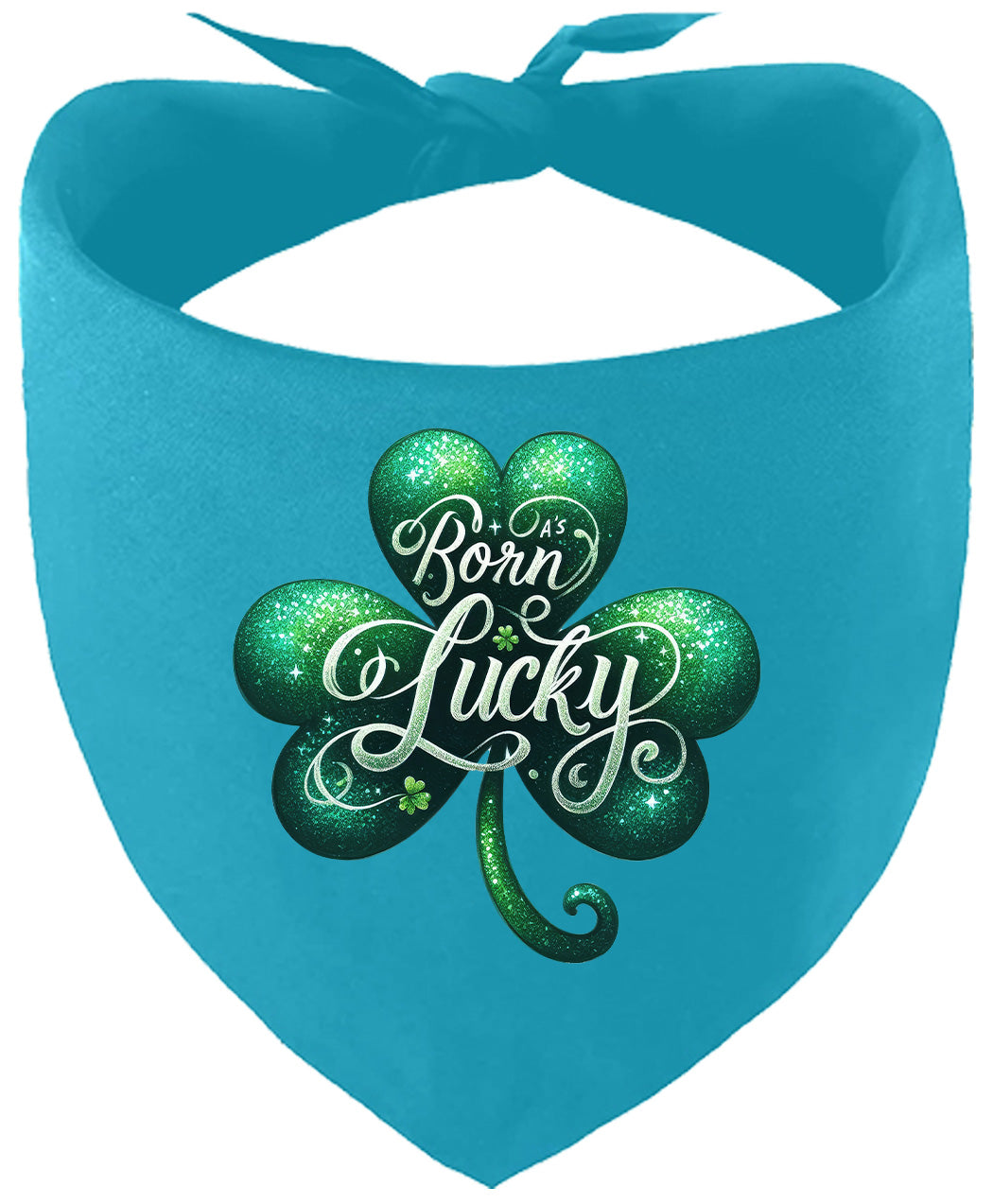 A's Born Lucky Pet Bandana