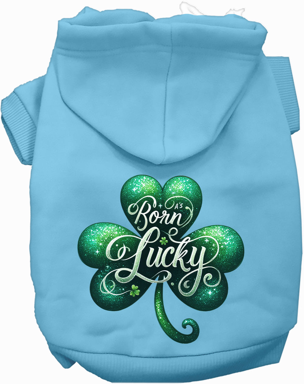 A's Born Lucky Pet Hoodie