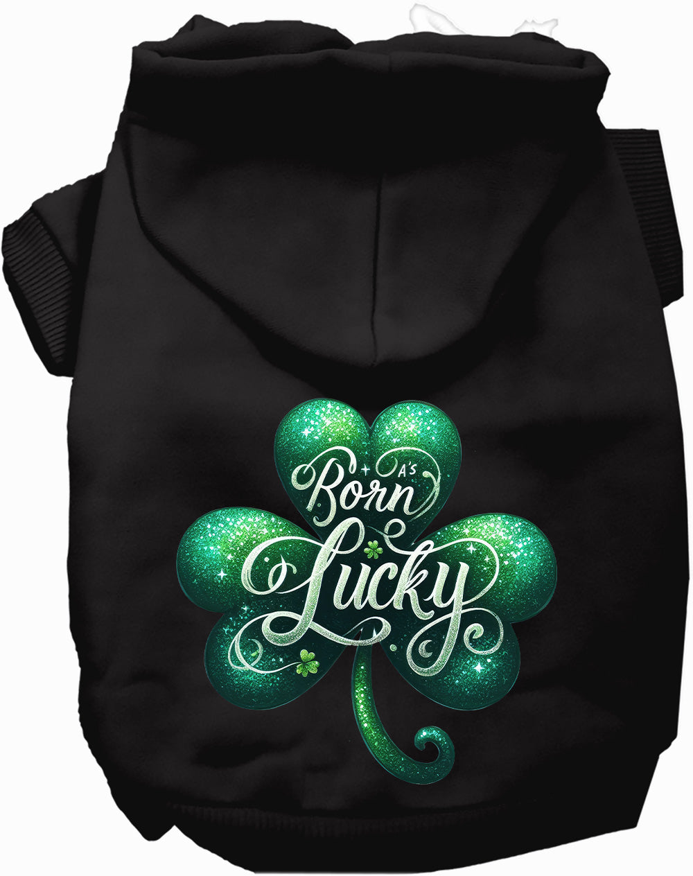 A's Born Lucky Pet Hoodie