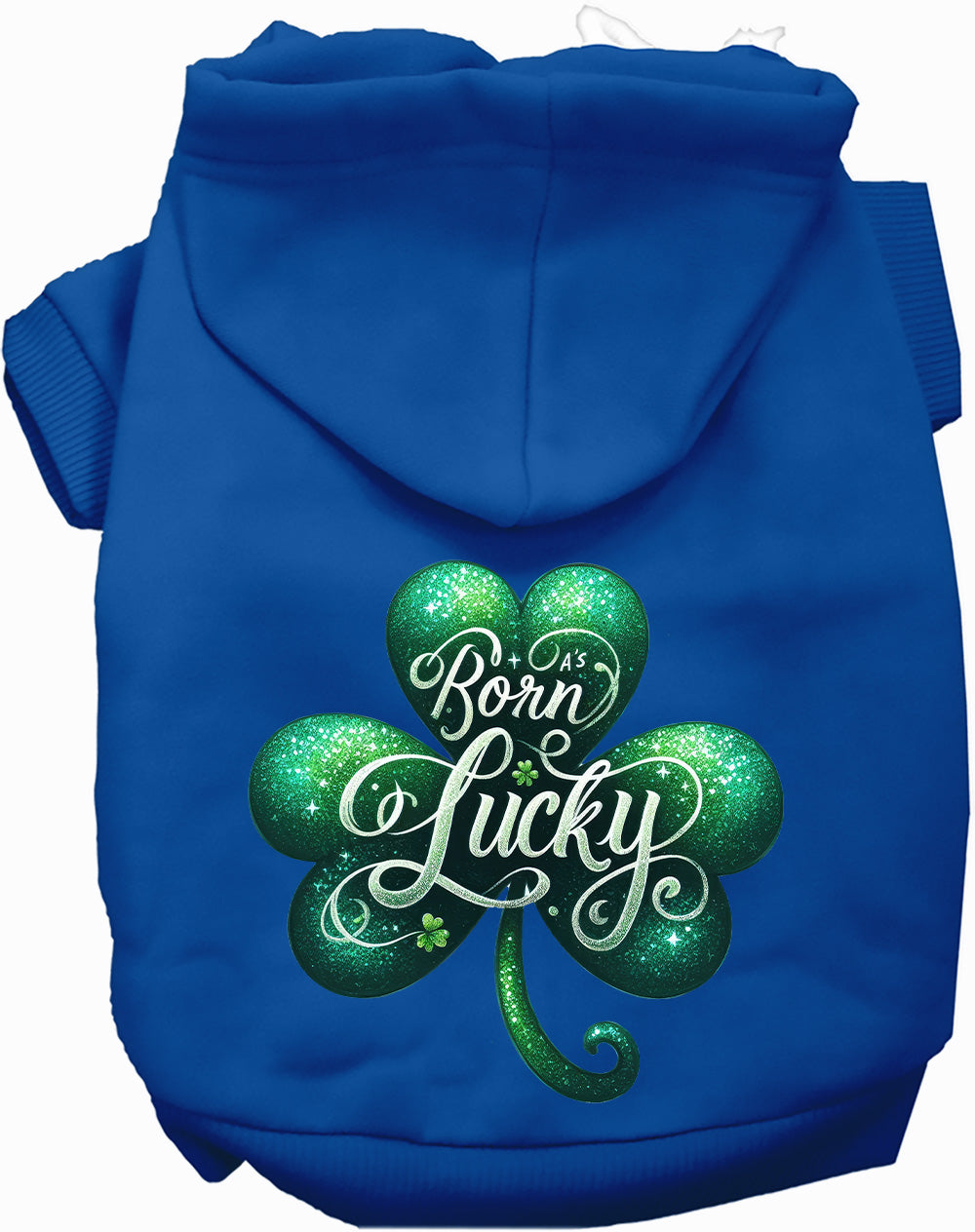 A's Born Lucky Pet Hoodie