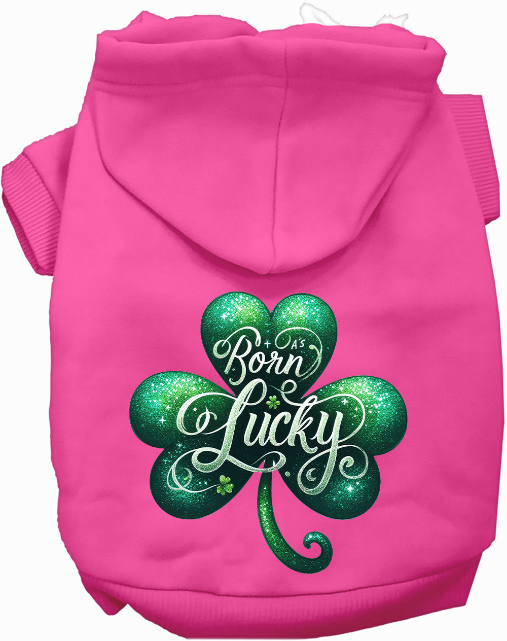 A's Born Lucky Pet Hoodie