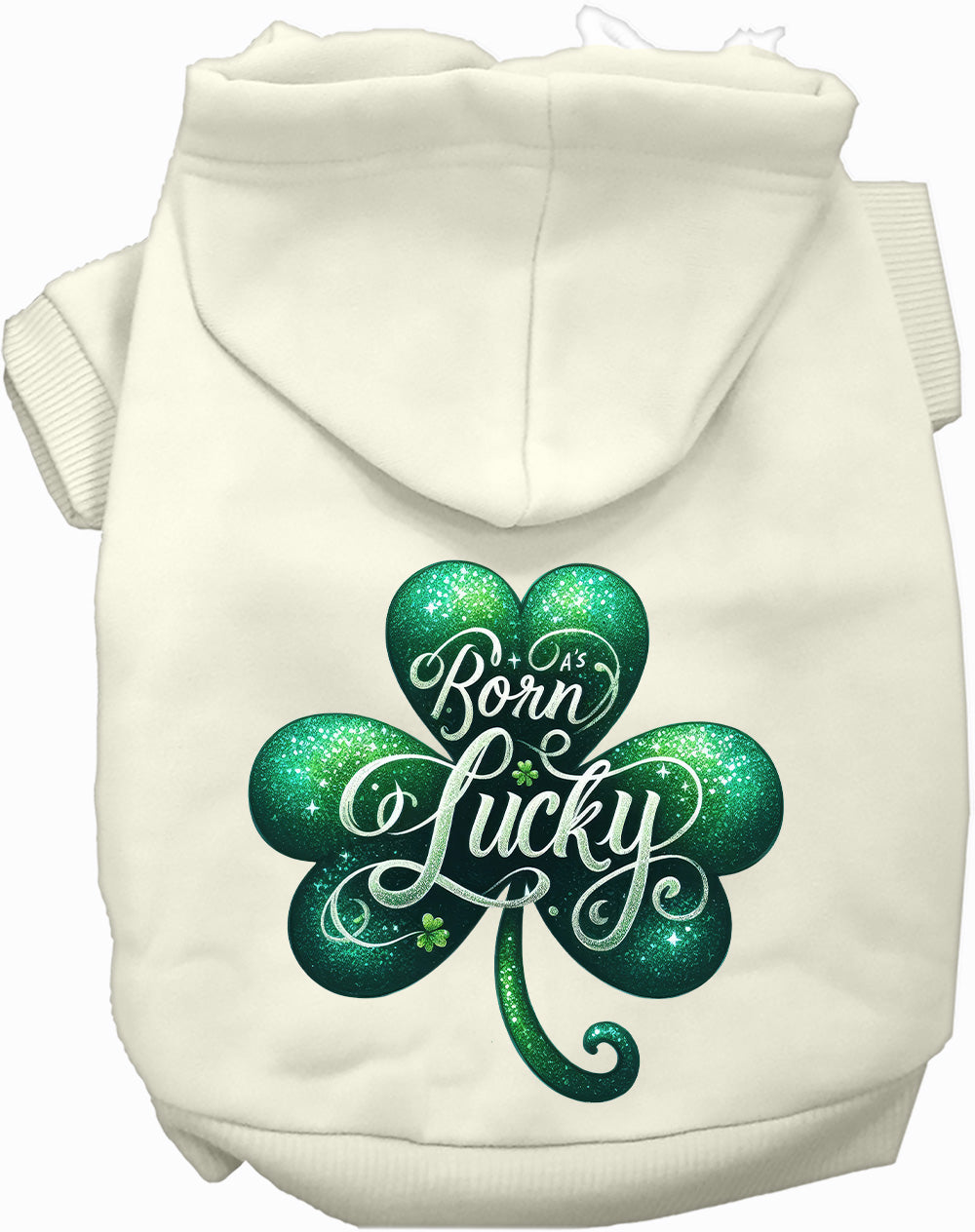 A's Born Lucky Pet Hoodie