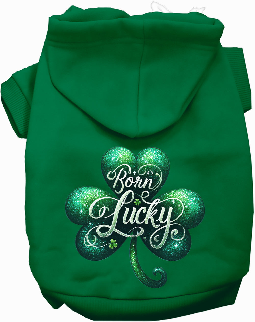 A's Born Lucky Pet Hoodie