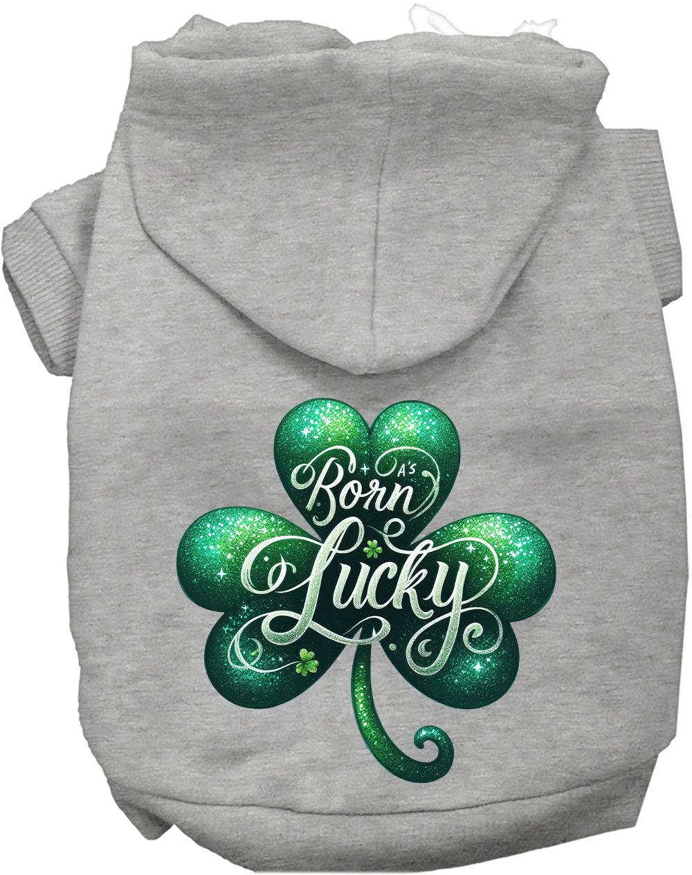 A's Born Lucky Pet Hoodie