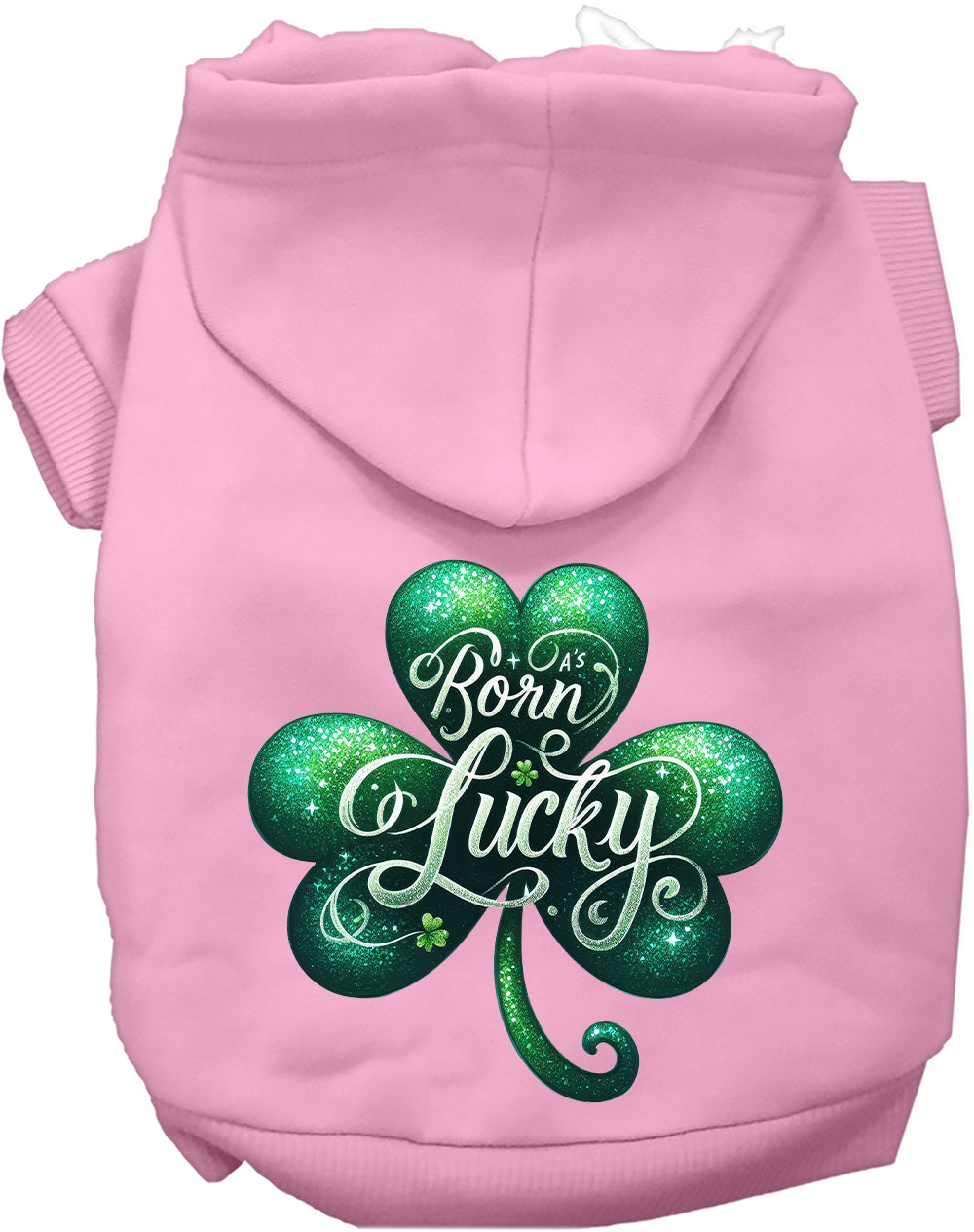A's Born Lucky Pet Hoodie