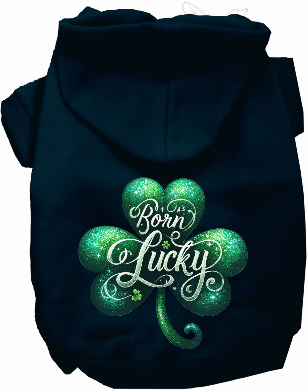 A's Born Lucky Pet Hoodie