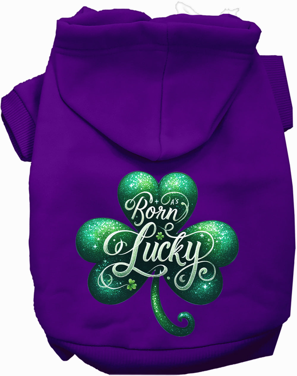A's Born Lucky Pet Hoodie