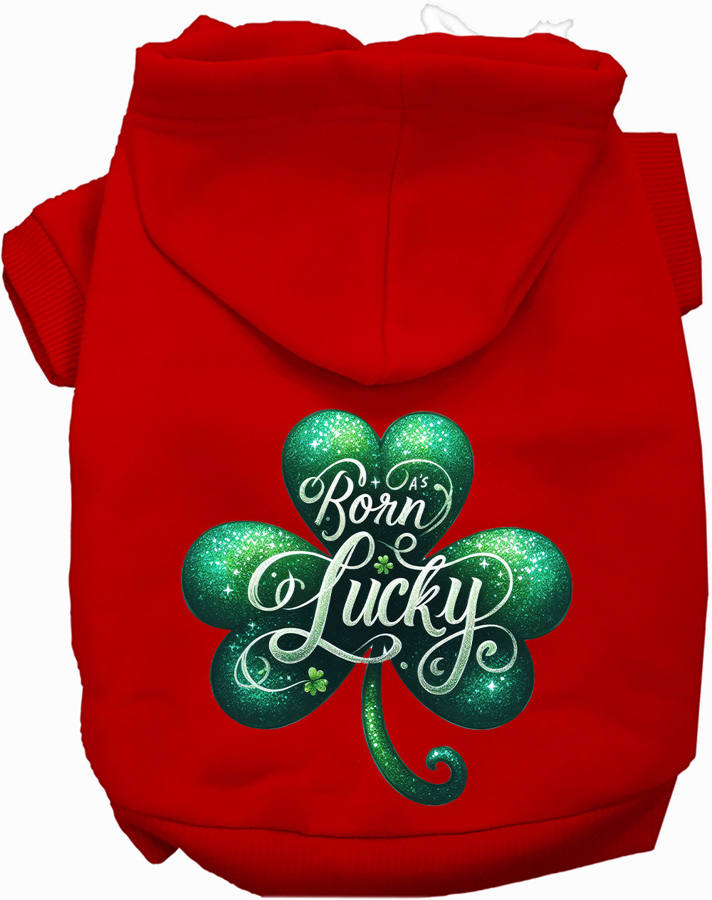 A's Born Lucky Pet Hoodie