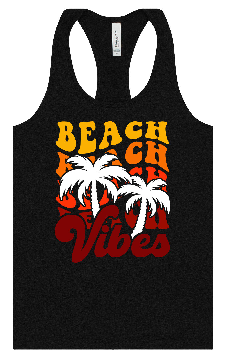 Beach Vibes Women's Racerback Tank