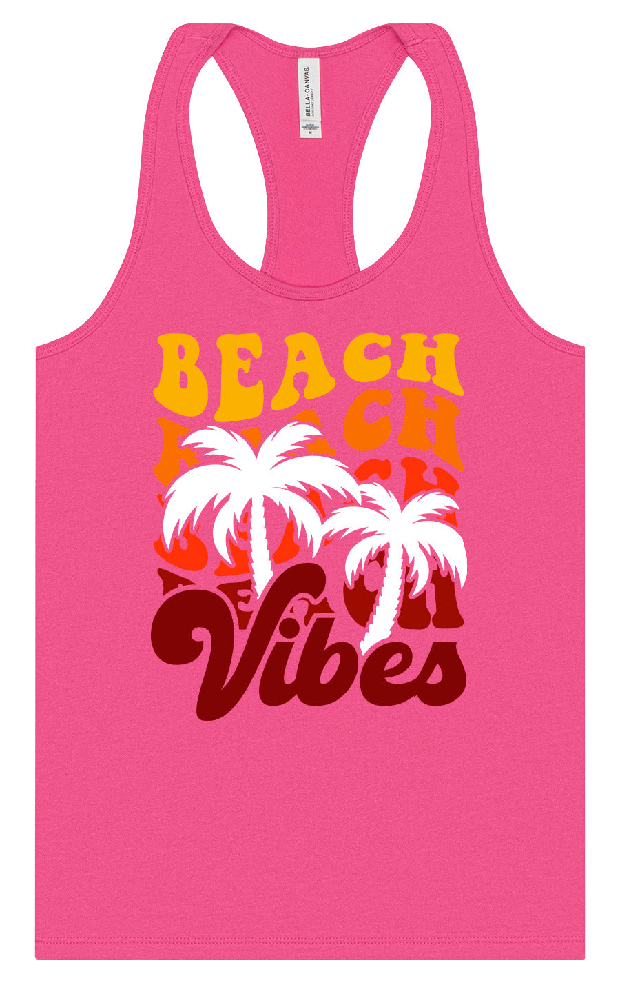 Beach Vibes Women's Racerback Tank