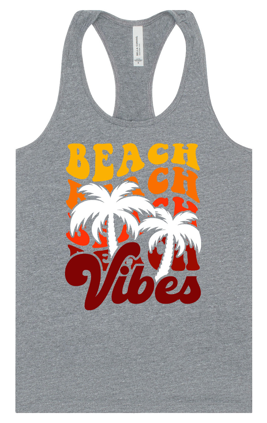 Beach Vibes Women's Racerback Tank