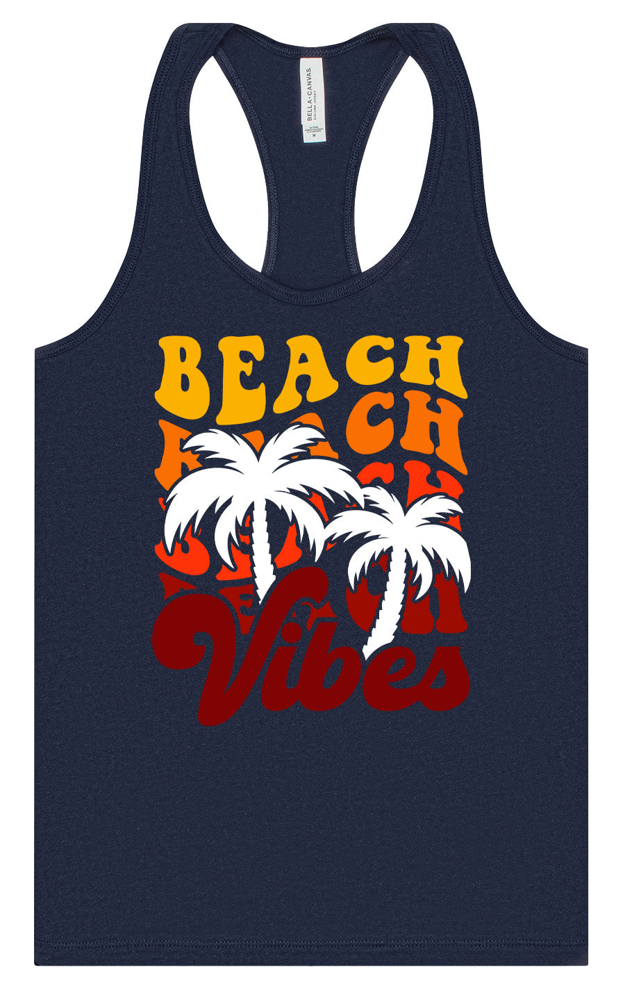 Beach Vibes Women's Racerback Tank