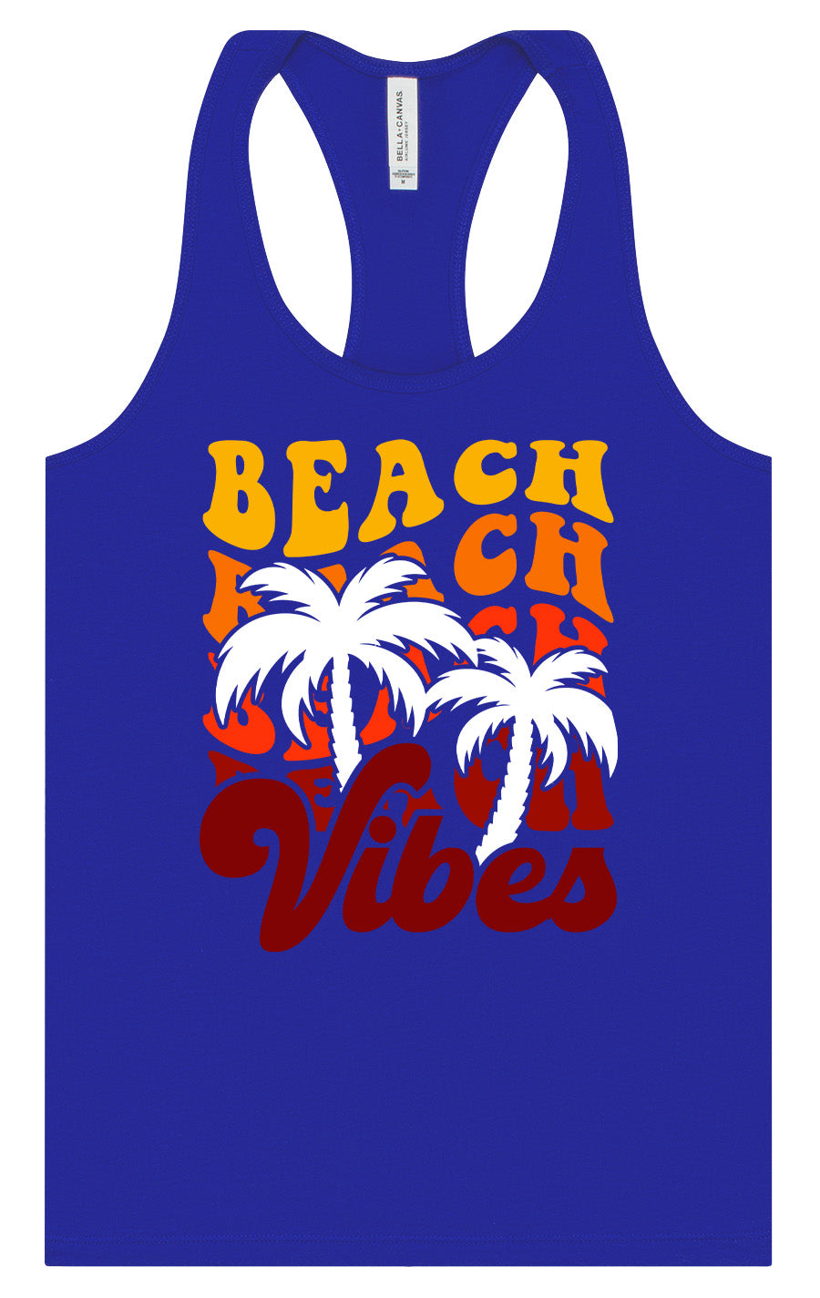 Beach Vibes Women's Racerback Tank