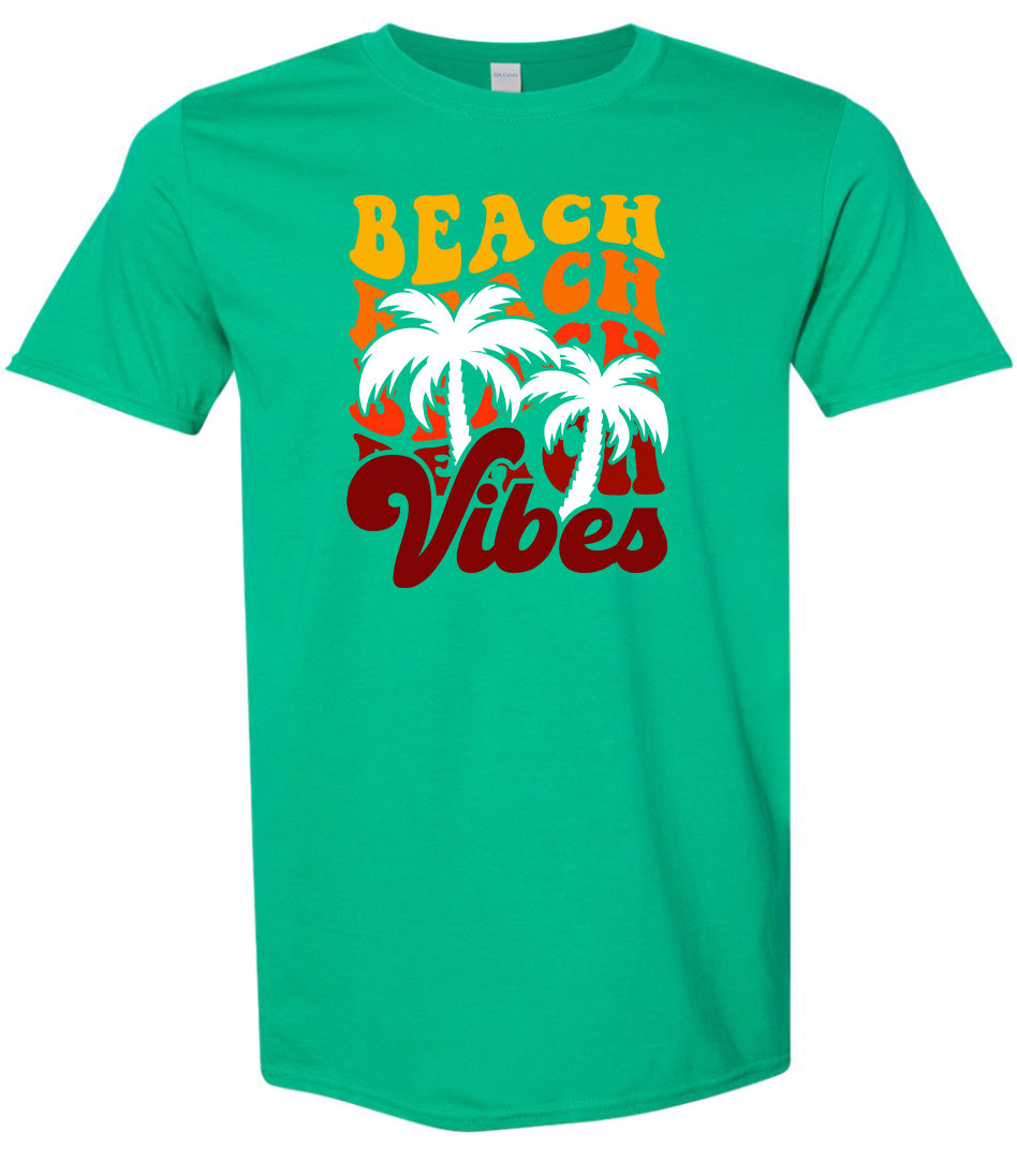Beach Vibes Adult Gildan Soft Shirt