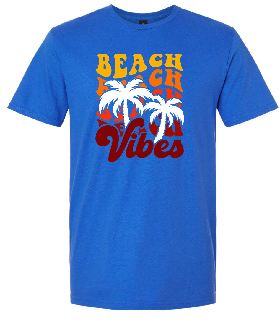 Beach Vibes Adult Gildan Soft Shirt