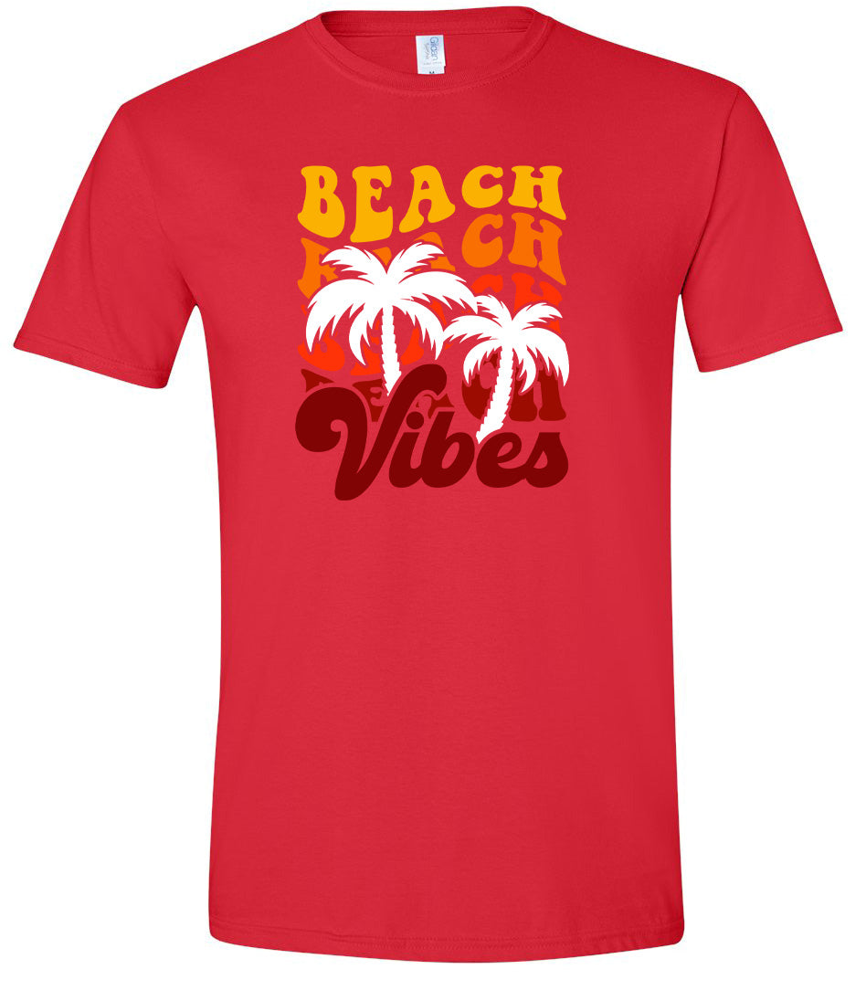 Beach Vibes Adult Gildan Soft Shirt