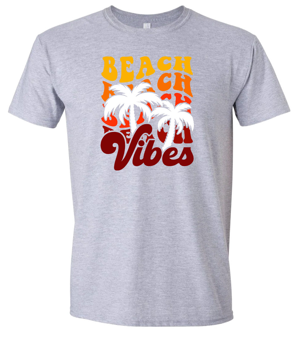 Beach Vibes Adult Gildan Soft Shirt