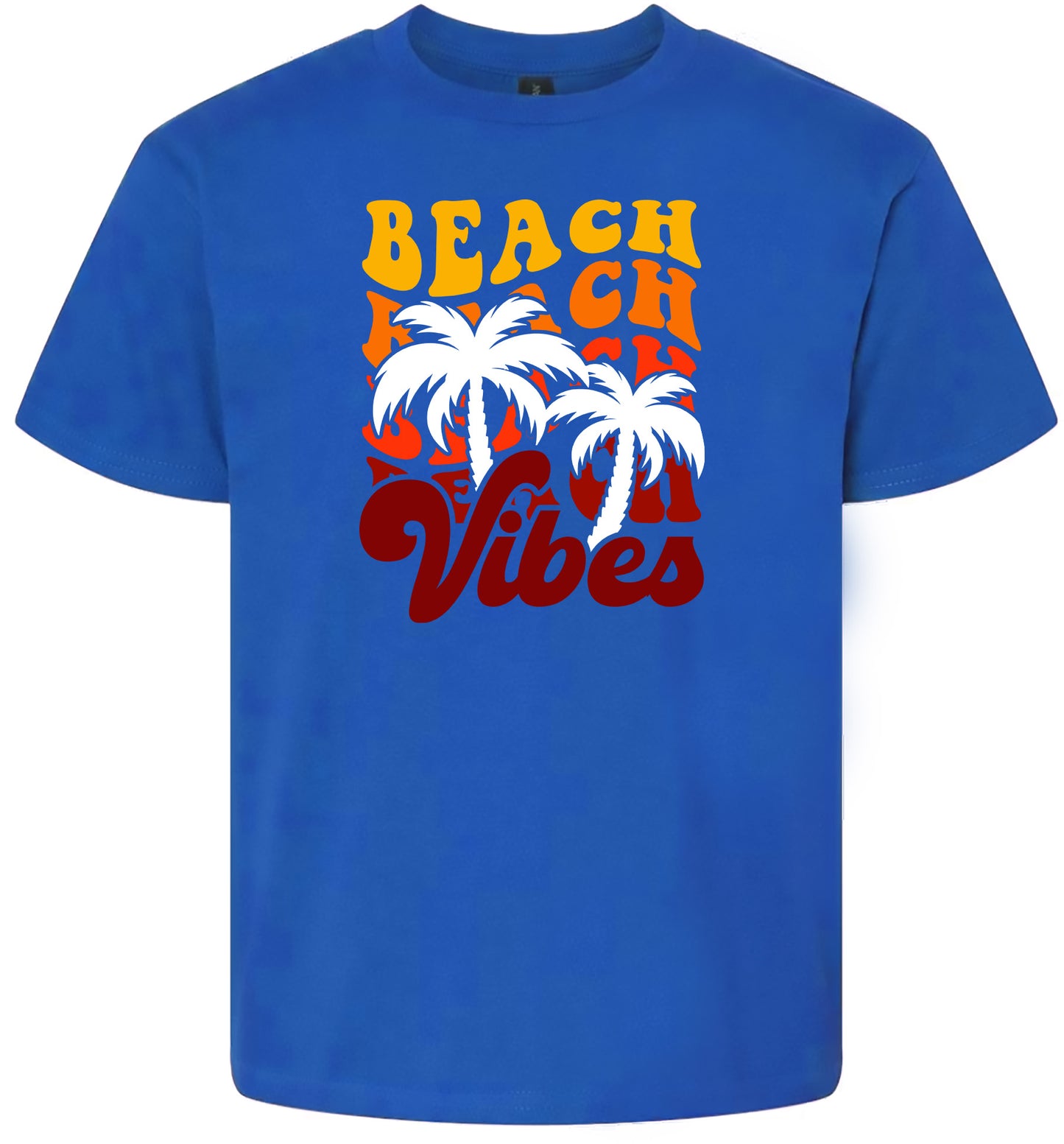 Beach Vibes Children's Gildan Soft Shirt