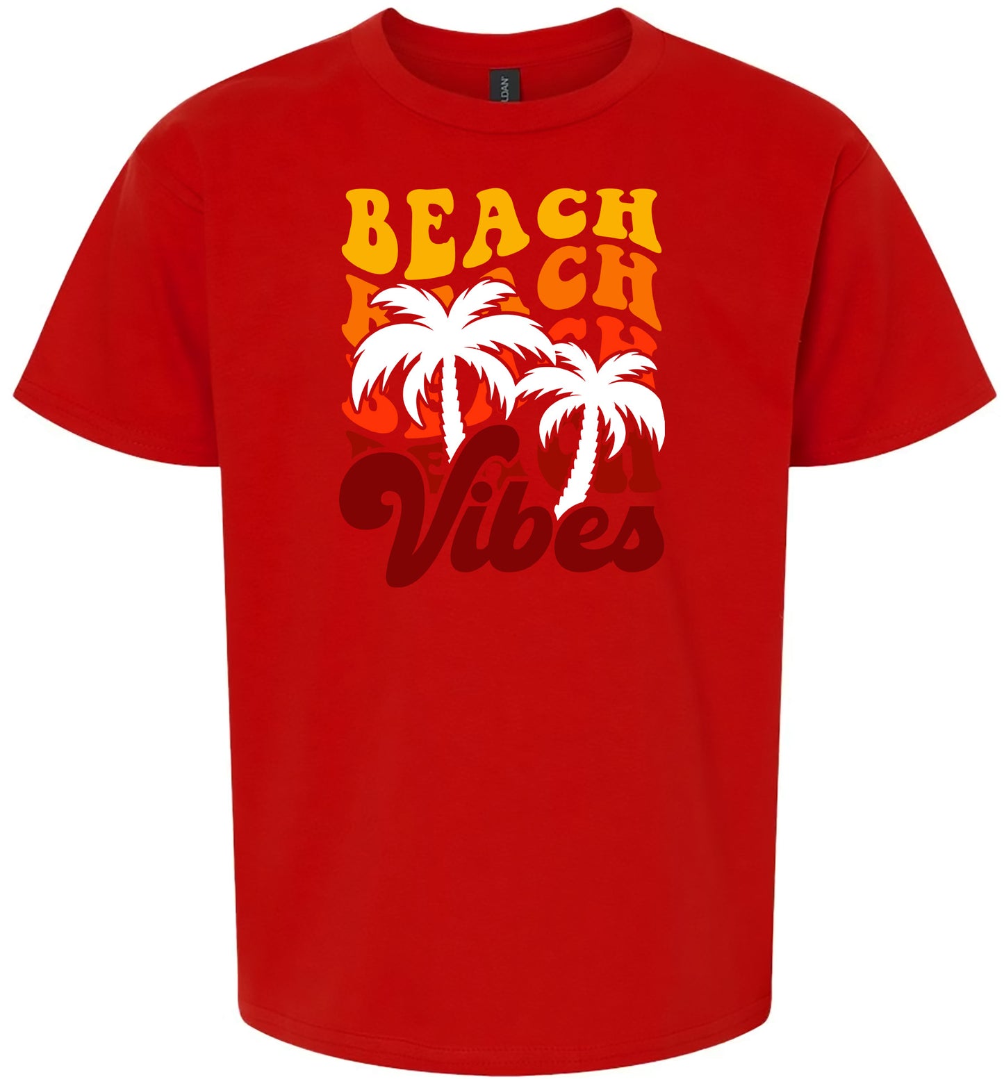 Beach Vibes Children's Gildan Soft Shirt
