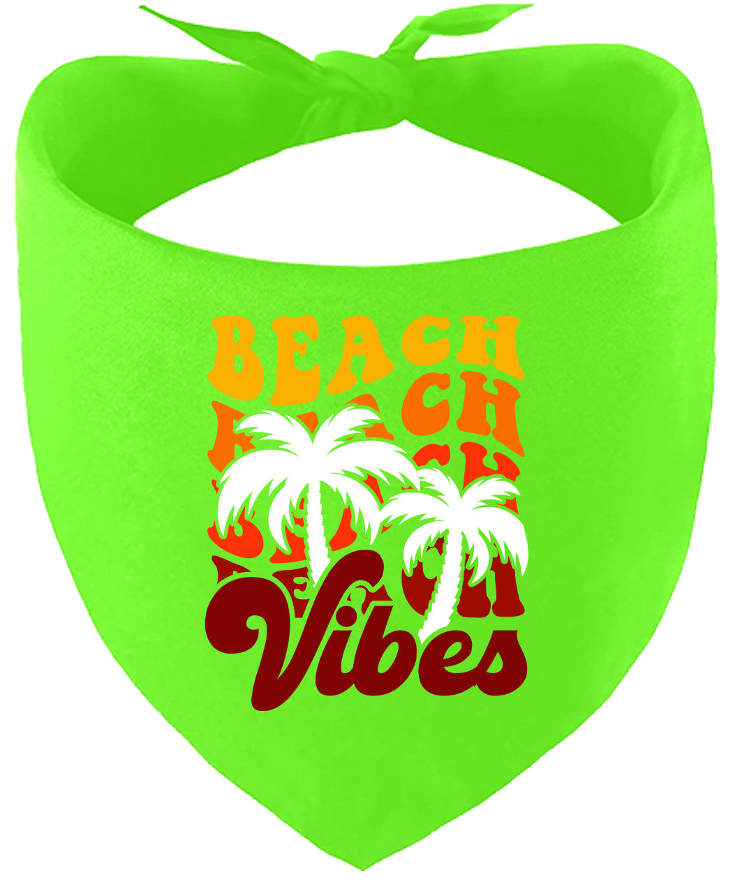 Beach Vibes Pet Bandana