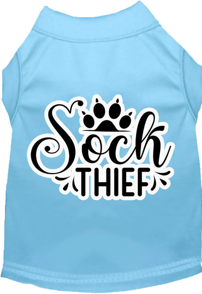 Fun Cat or Dog Shirt for Pets "Sock Thief"