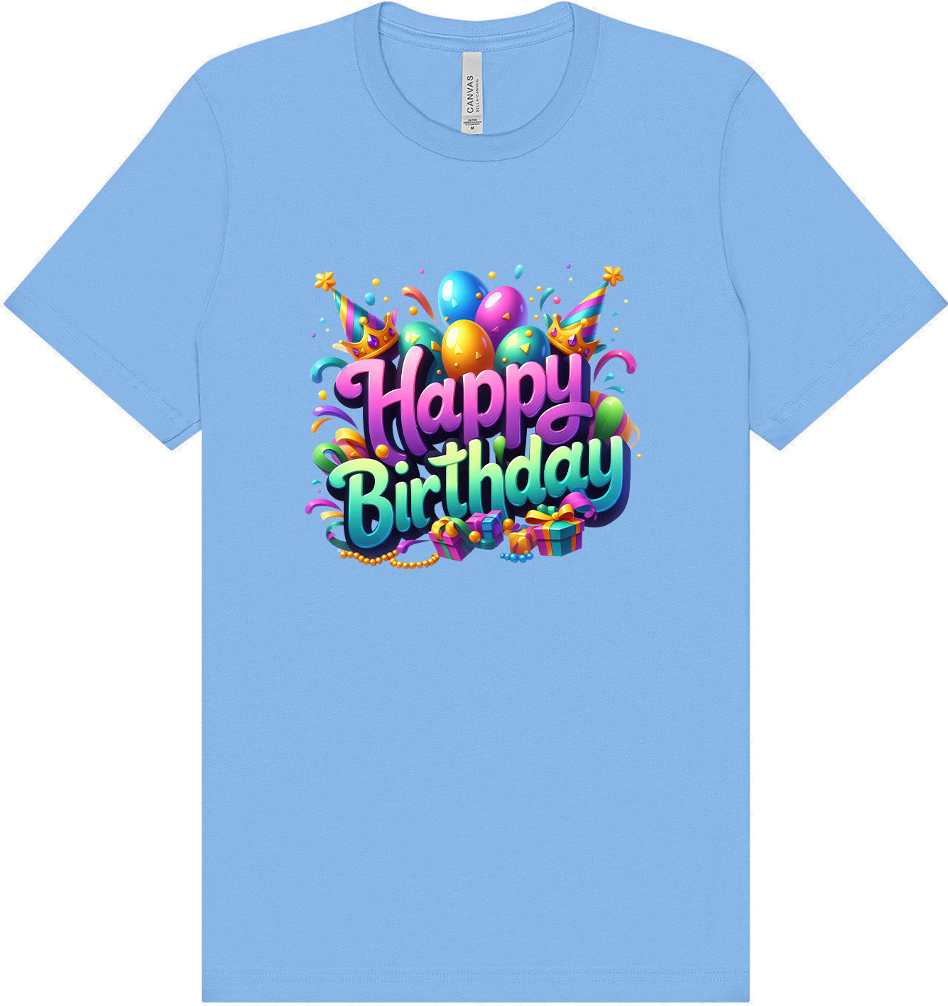 Happy Birthday Adult Bella Canvas Shirt