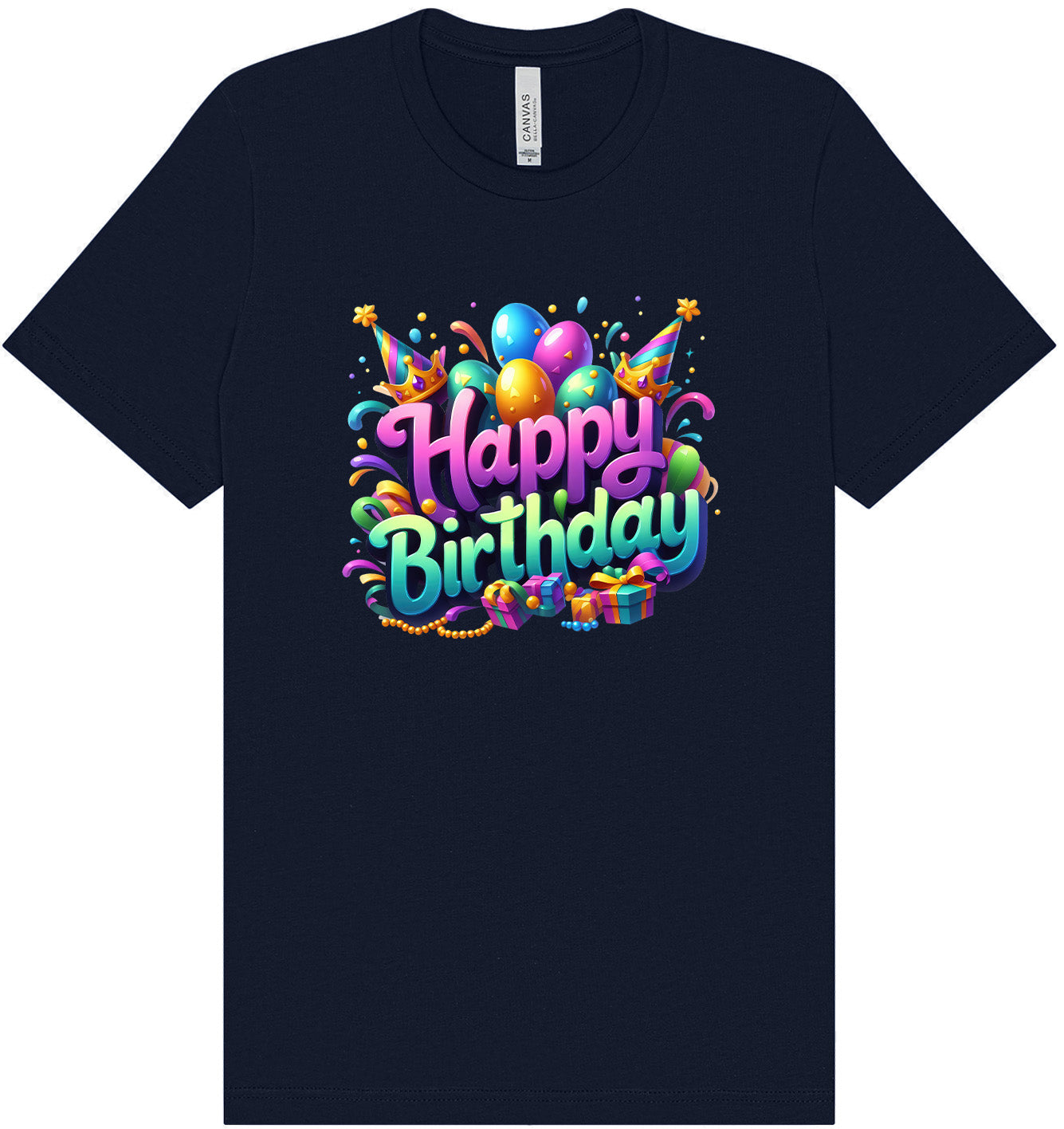 Happy Birthday Adult Bella Canvas Shirt