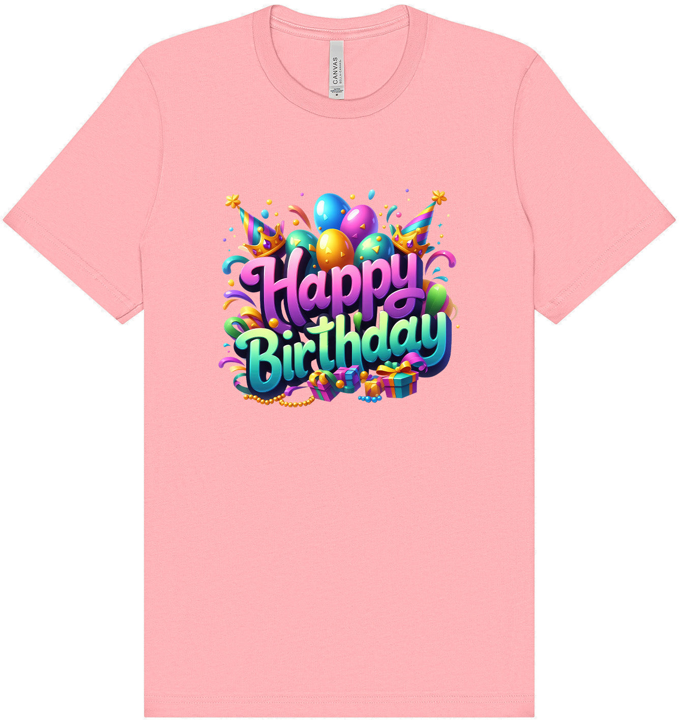 Happy Birthday Adult Bella Canvas Shirt
