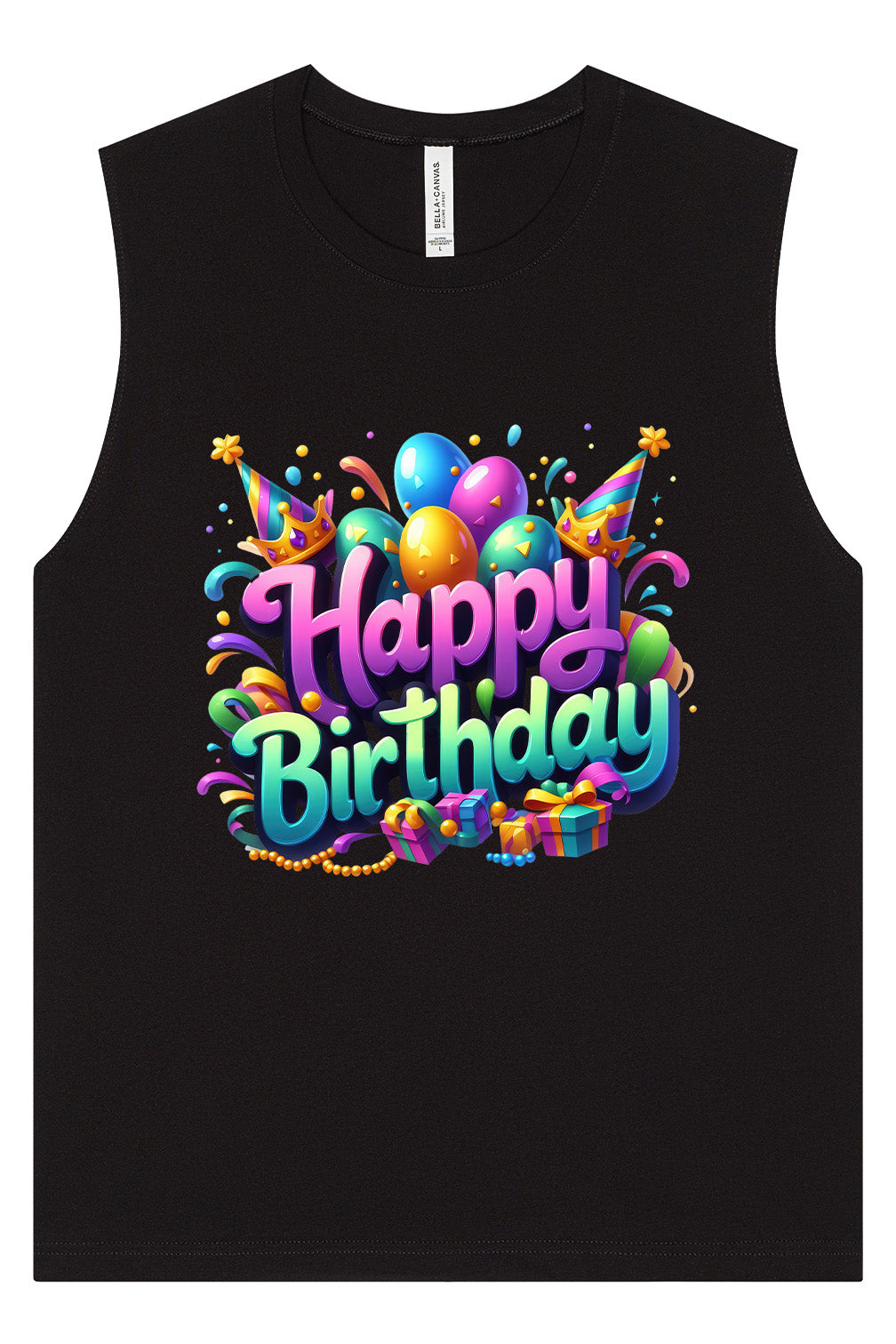 Happy Birthday Muscle Tank