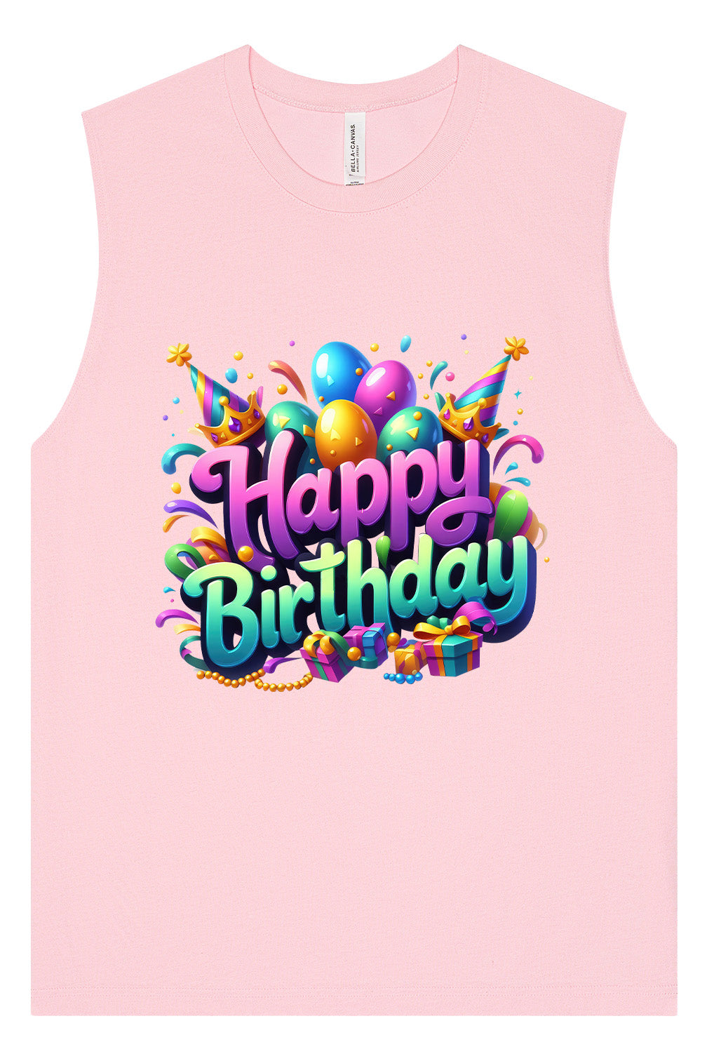 Happy Birthday Muscle Tank