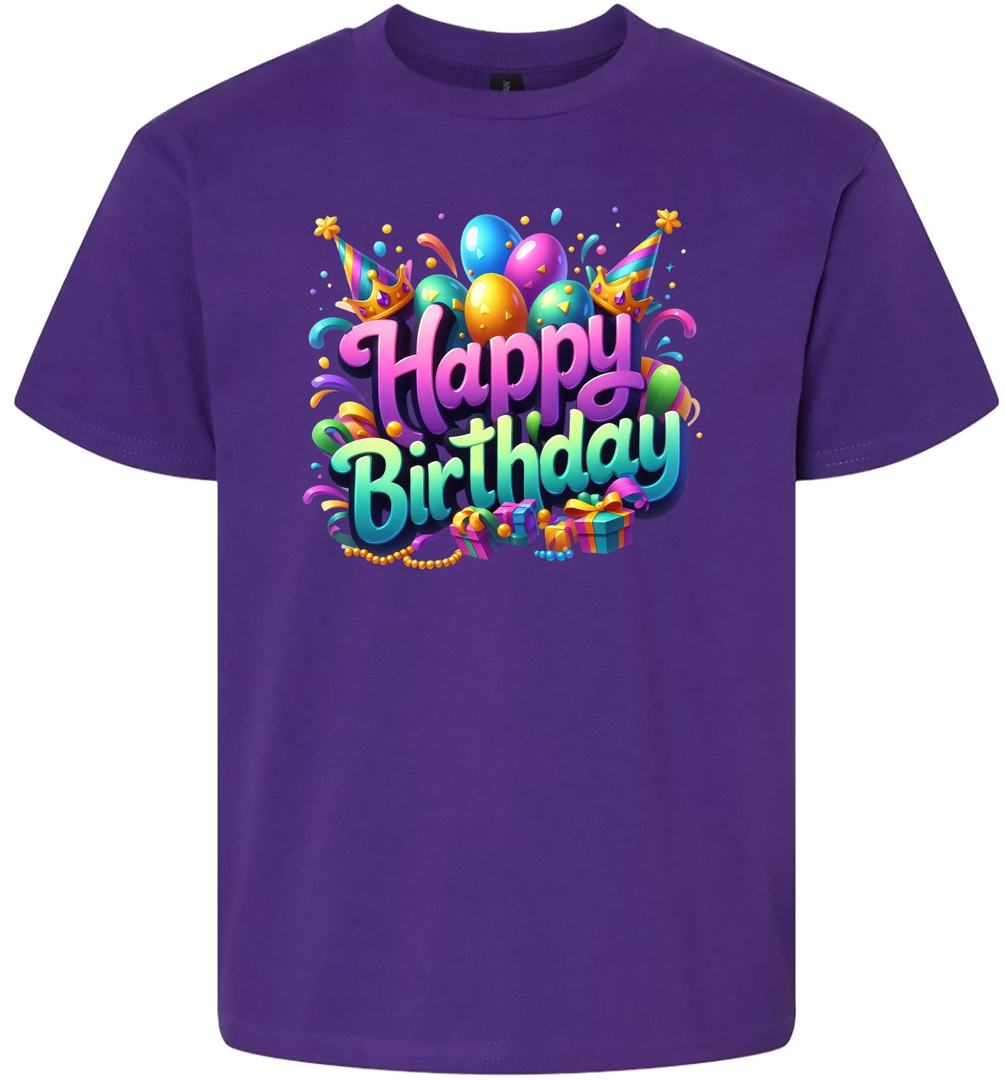 Happy Birthday Children's Gildan Soft Shirt