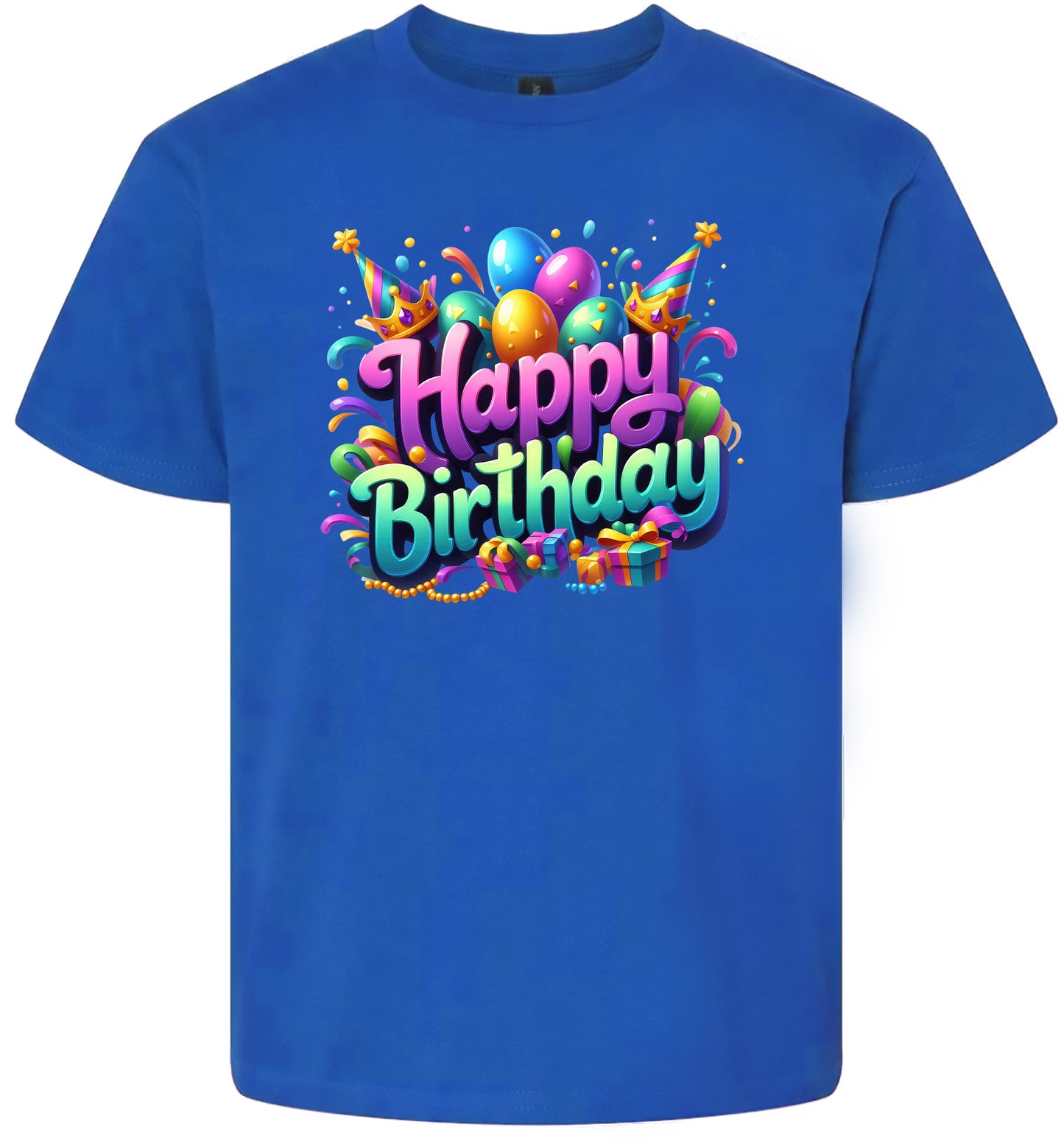 Happy Birthday Children's Gildan Soft Shirt