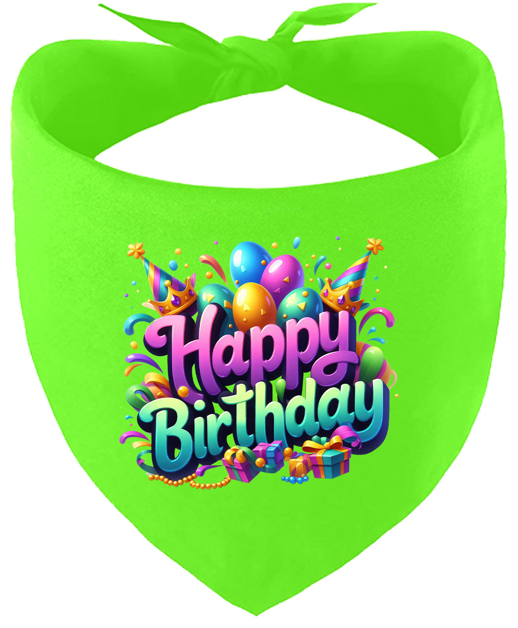 Happy Birthday Pet Bandana