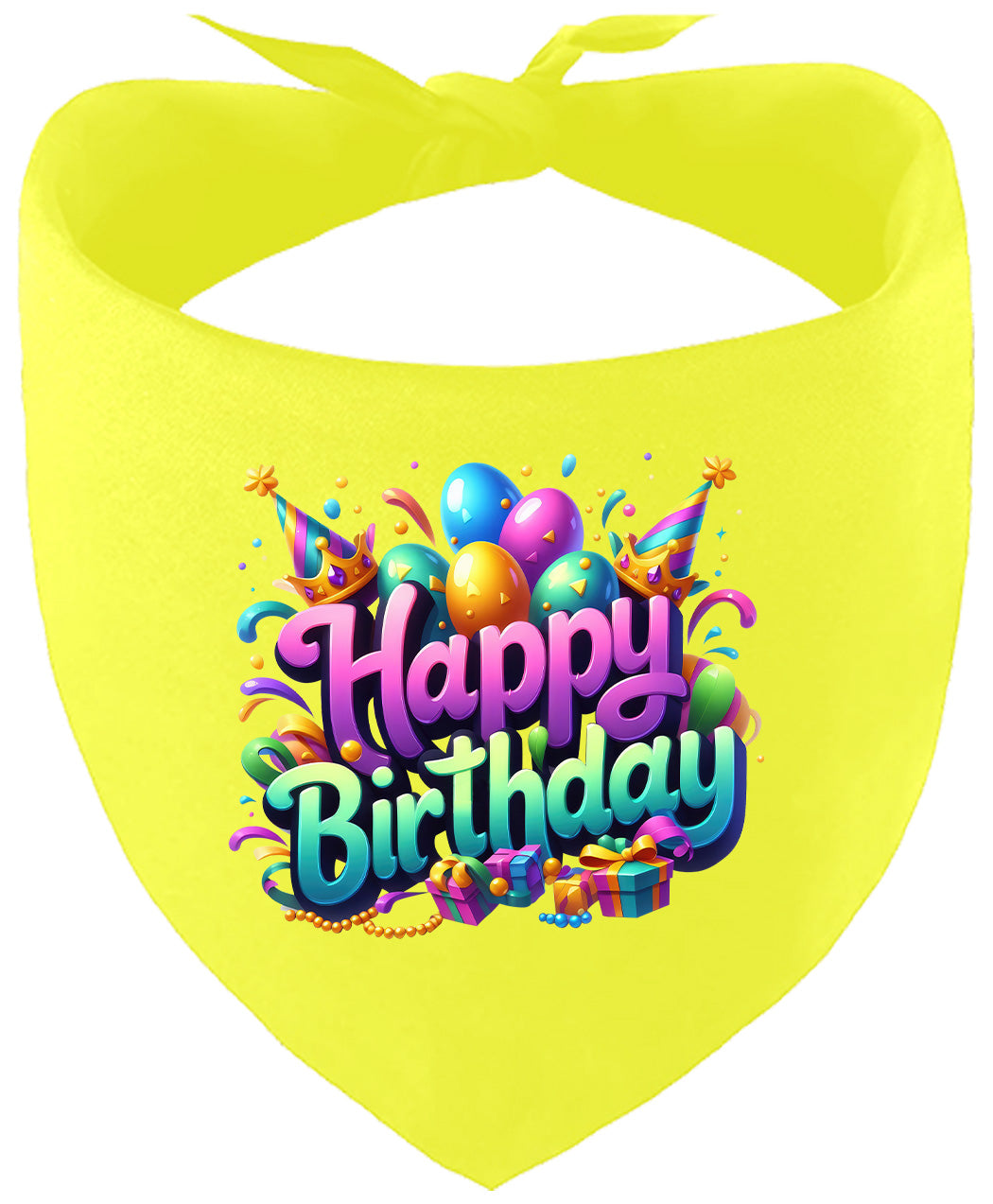 Happy Birthday Pet Bandana