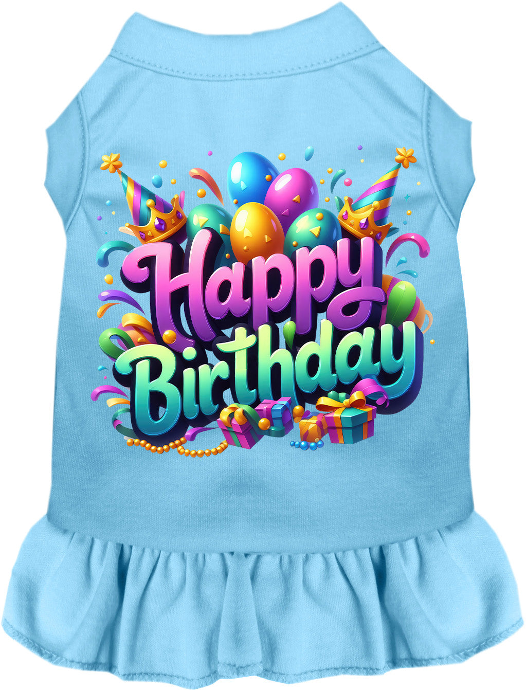 Happy Birthday Pet Dress