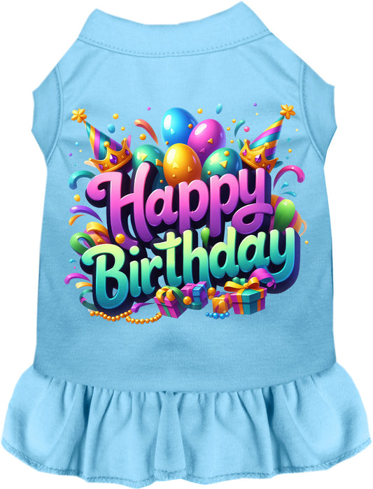 Happy Birthday Pet Dress