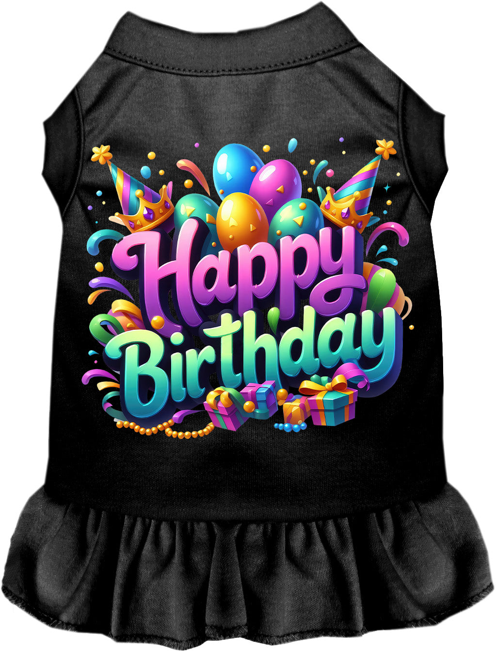 Happy Birthday Pet Dress