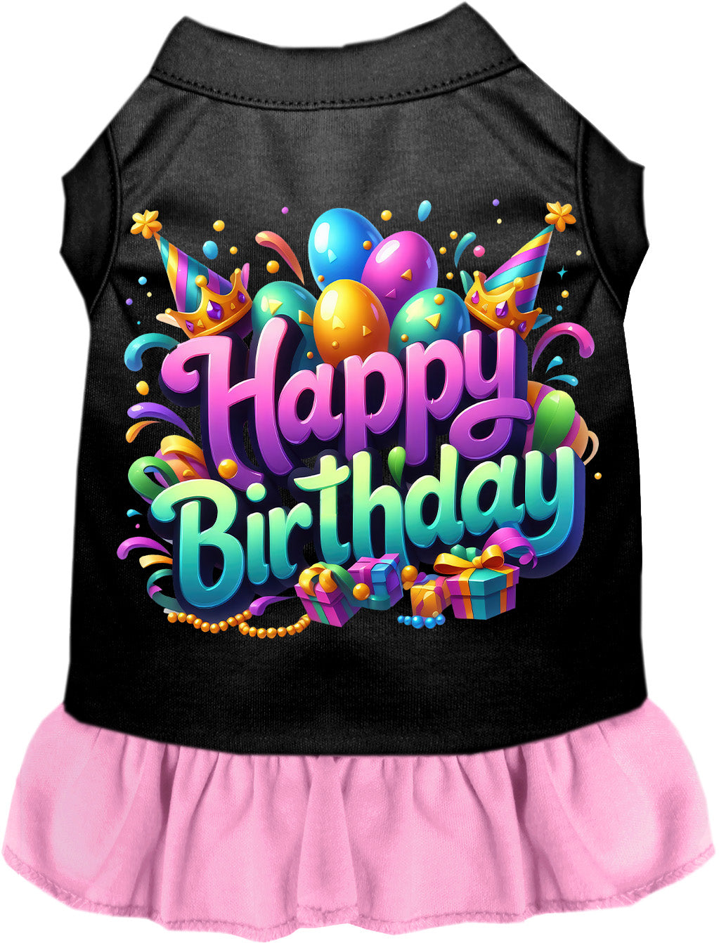 Happy Birthday Pet Dress