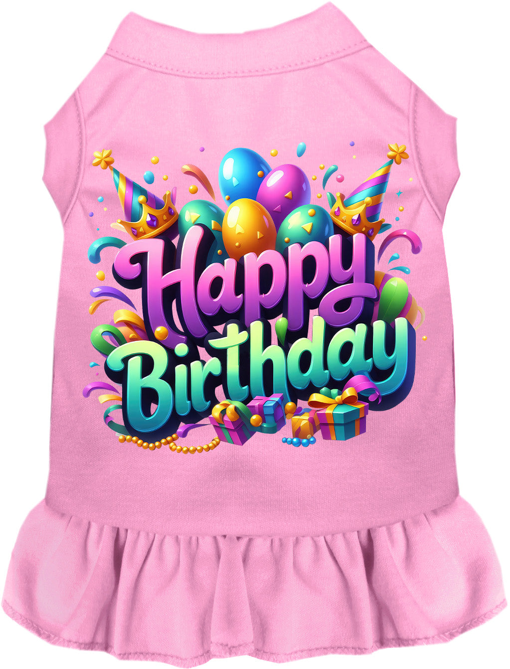 Happy Birthday Pet Dress