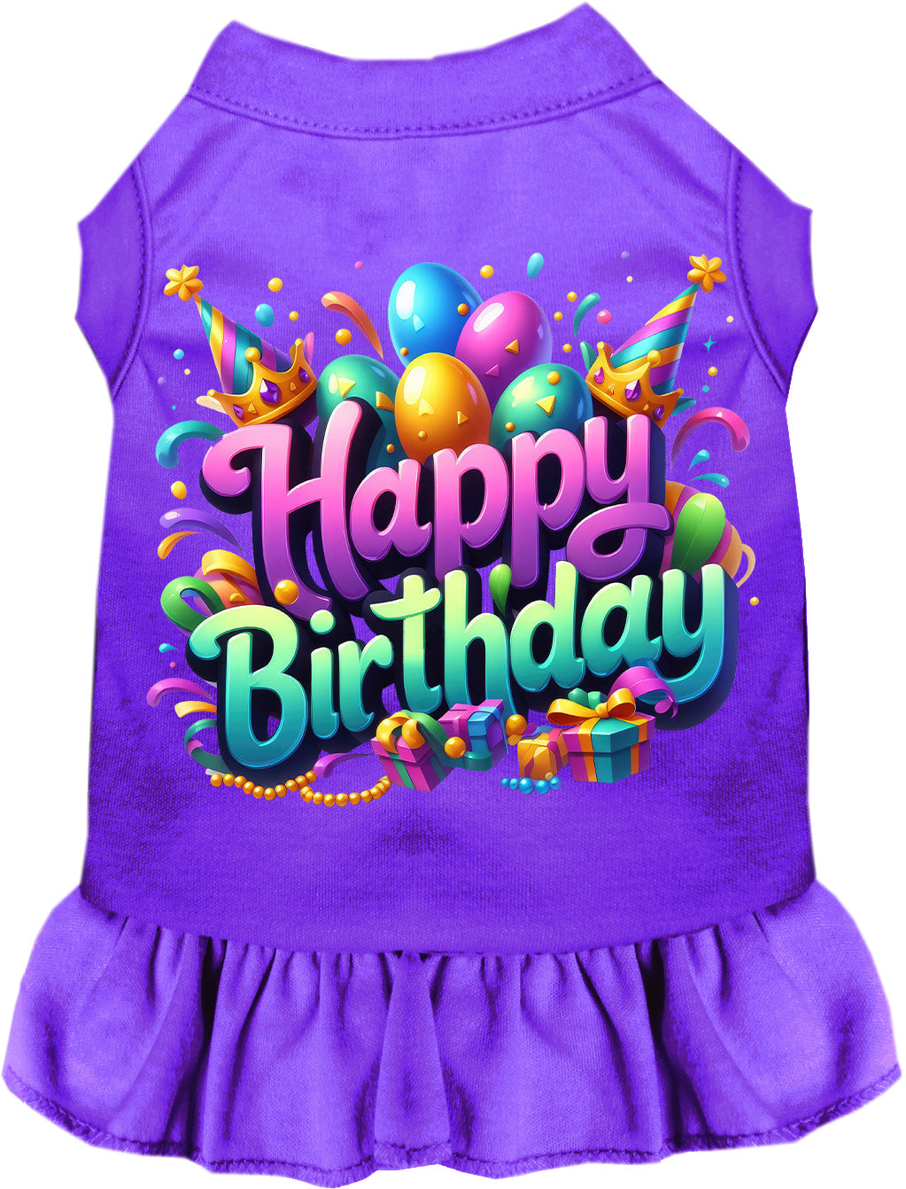 Happy Birthday Pet Dress