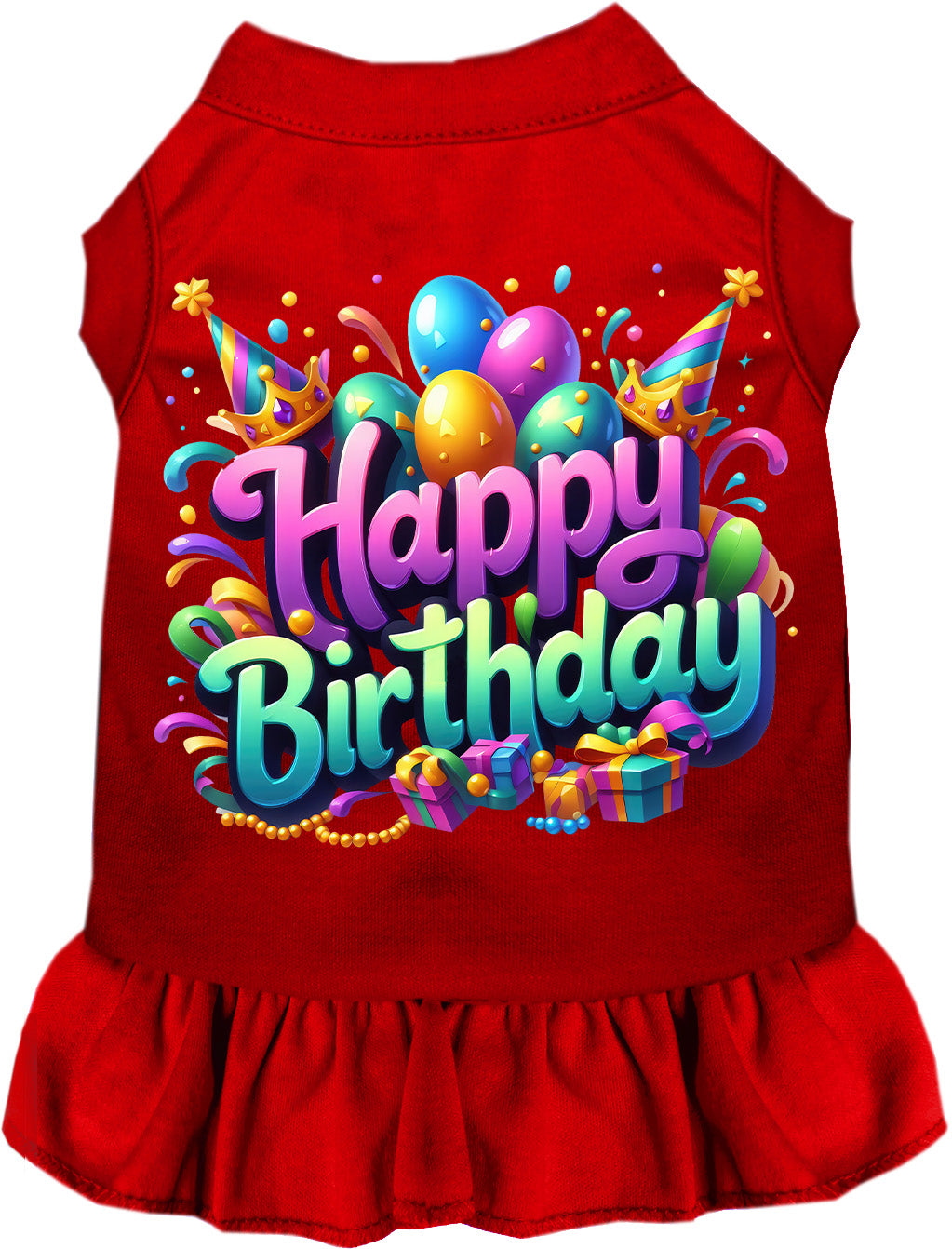 Happy Birthday Pet Dress