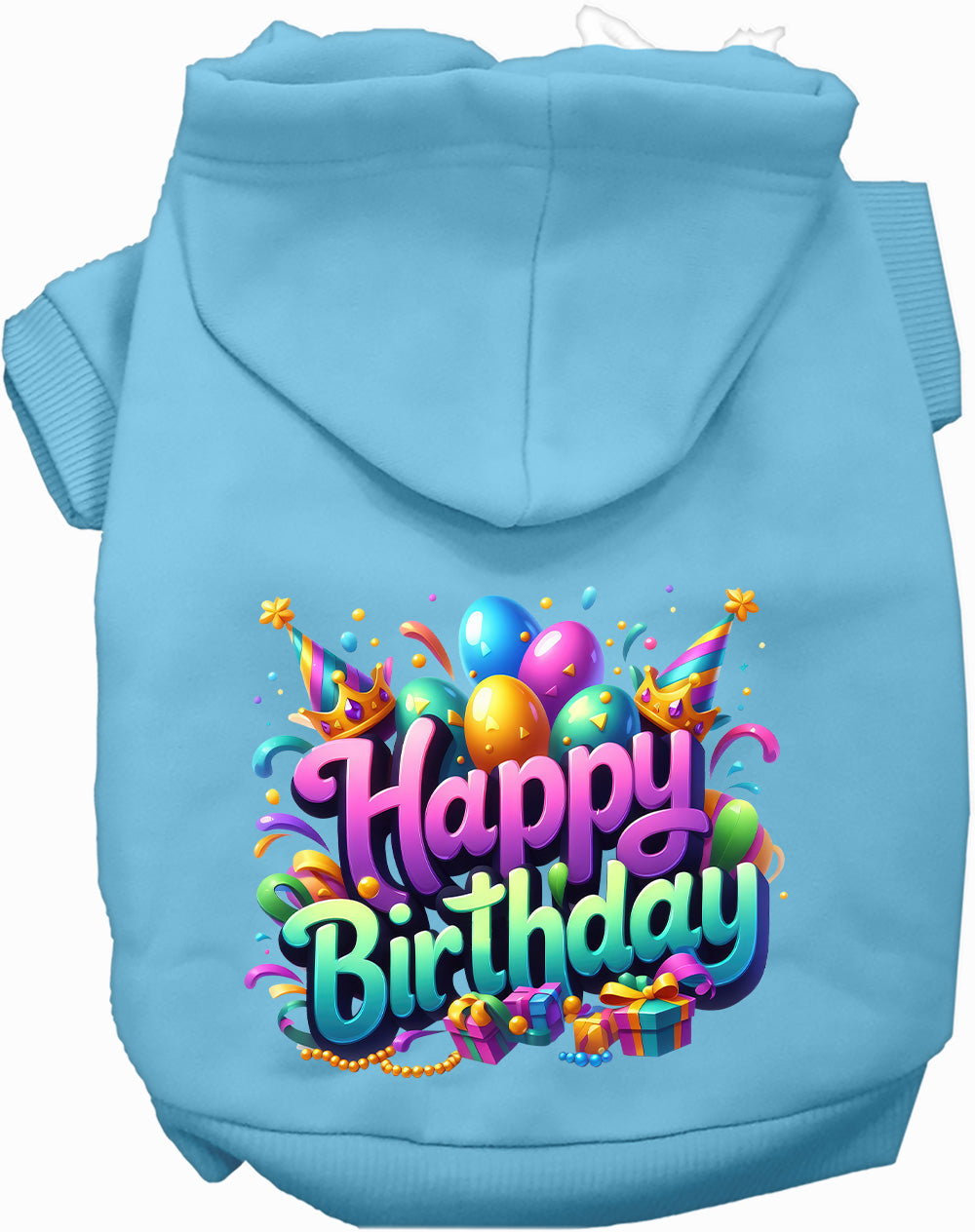 Happy Birthday Pet Hoodie