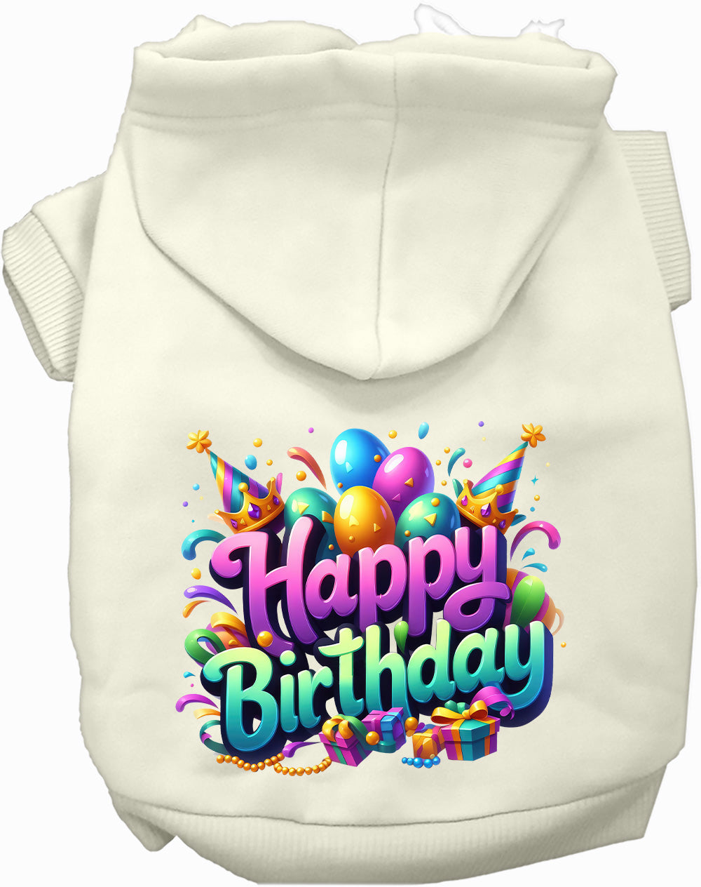 Happy Birthday Pet Hoodie