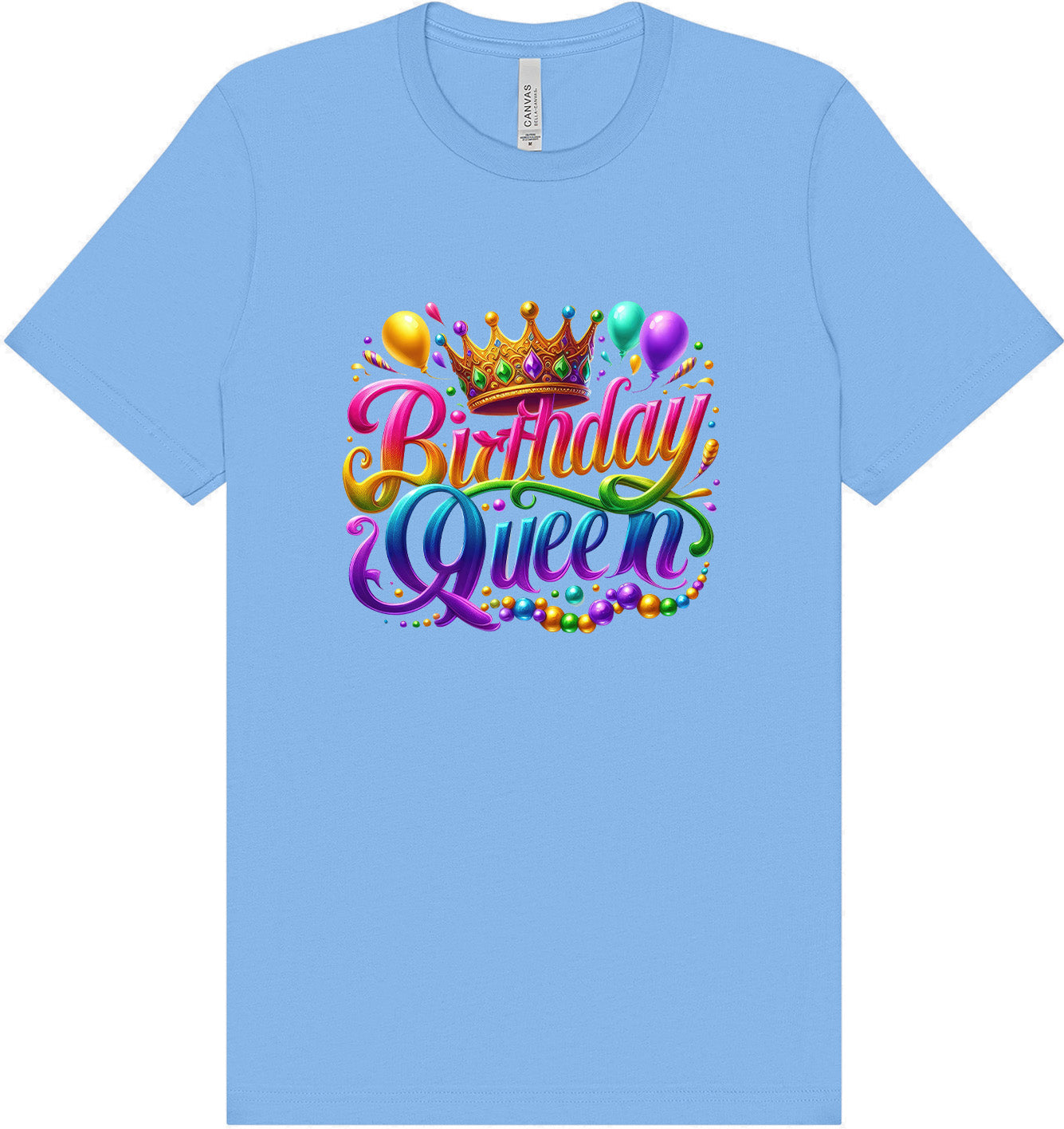 Gorgeous Birthday Queen Adult Bella Canvas Shirt