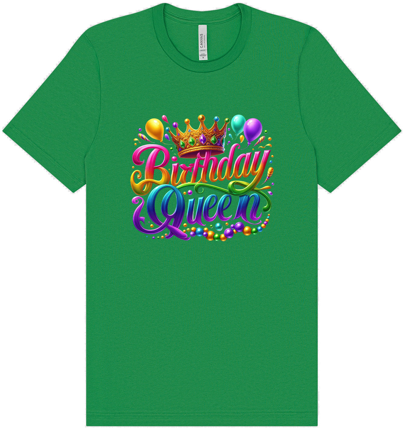 Gorgeous Birthday Queen Adult Bella Canvas Shirt