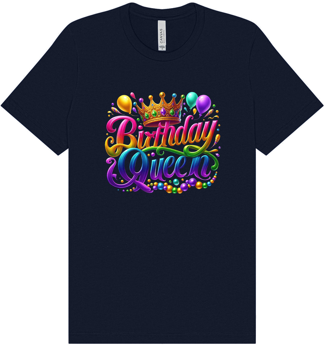 Gorgeous Birthday Queen Adult Bella Canvas Shirt