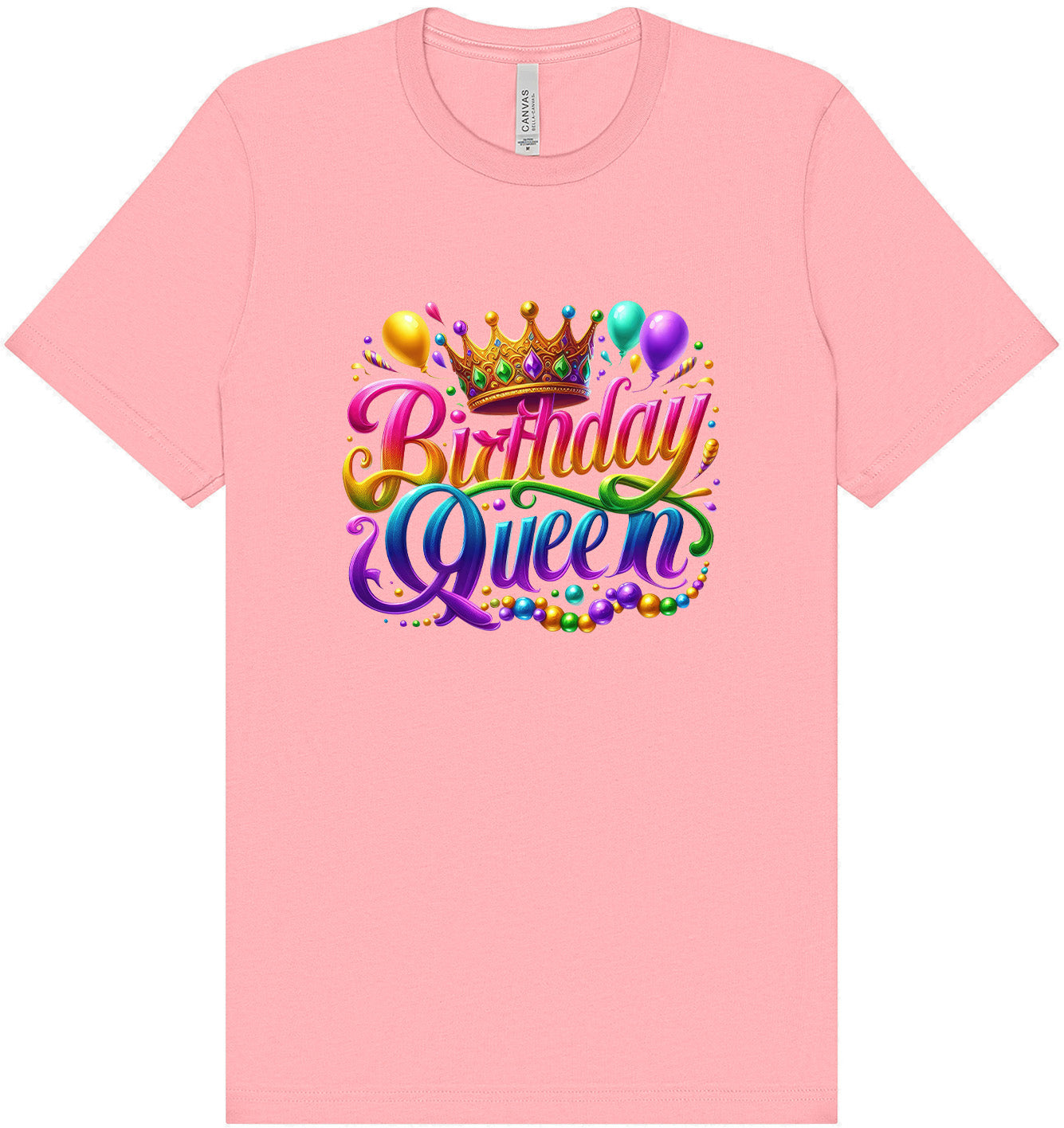 Gorgeous Birthday Queen Adult Bella Canvas Shirt